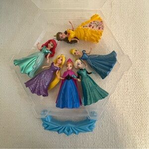 Mattel Disney Magiclip Princess dolls with dresses
